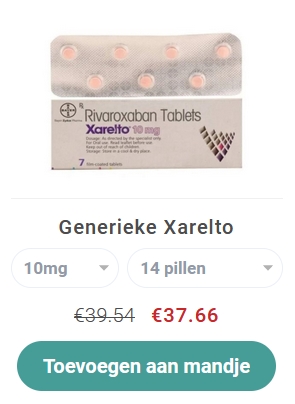 20 mg Xarelto: Effectieve Anticoagulantia voor Bloedverdunning